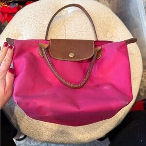 Small pink Longchamp